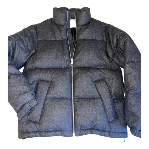 Pre-owned Sandro Puffer In Grey