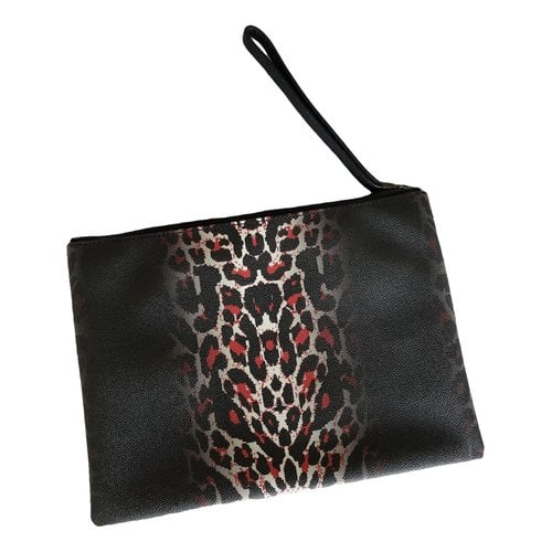 Pre-owned Mcq By Alexander Mcqueen Leather Clutch Bag In Multicolour