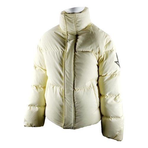 Pre-owned Emporio Armani Wool Jacket In Yellow