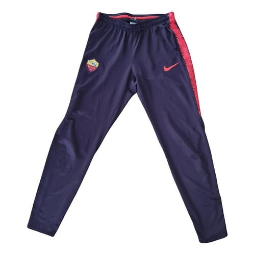 Pre-owned Nike Trousers In Multicolour