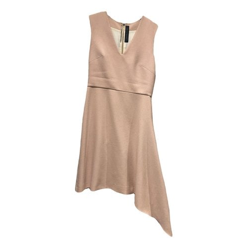 Pre-owned Roland Mouret Mid-length Dress In Pink