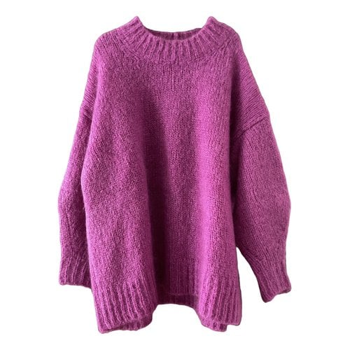 Pre-owned Isabel Marant Wool Jumper In Purple