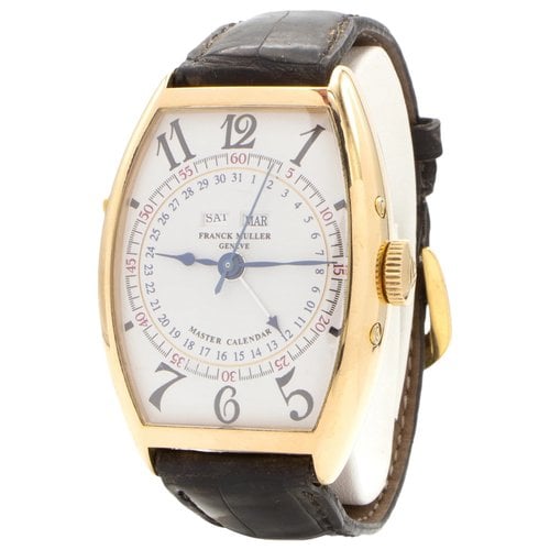 Pre-owned Franck Muller Yellow Gold Watch