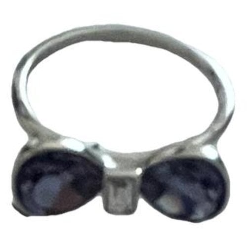 Pre-owned Swarovski Ring In Purple