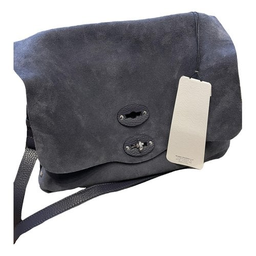 Pre-owned Zanellato Leather Handbag In Blue