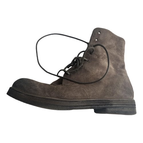 Pre-owned Marsèll Boots In Grey