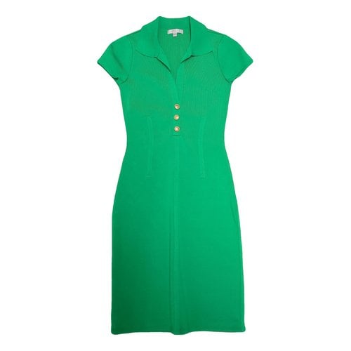 Pre-owned Guess Mid-length Dress In Green