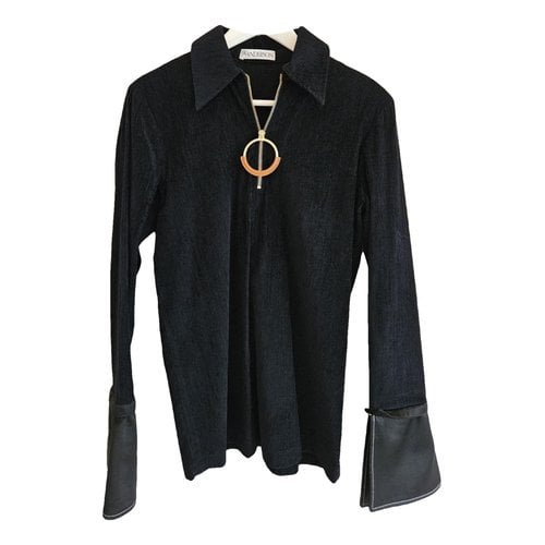 Pre-owned Jw Anderson Blouse In Navy