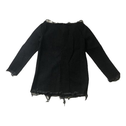 Pre-owned Marques' Almeida Top In Black