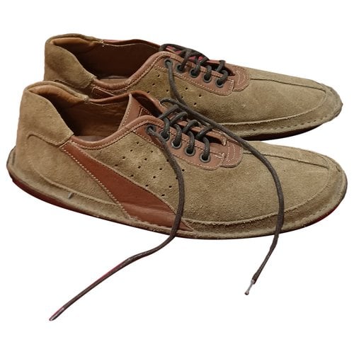 Pre-owned Dolce & Gabbana Low Trainers In Brown