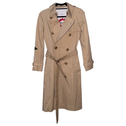 Pre-owned Burberry Chelsea Trench Coat In Beige