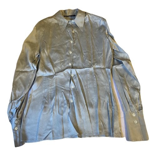 Pre-owned Cacharel Silk Shirt In Silver