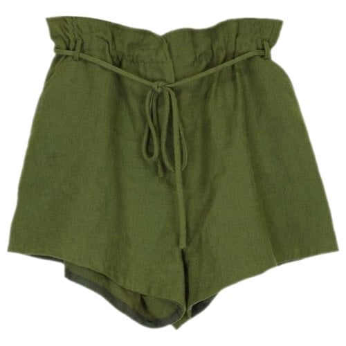 Pre-owned Ba&sh Shorts In Green