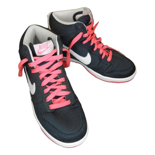 Pre-owned Nike Sb Dunk Cloth Boots In Black