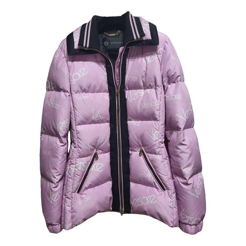 Pre-owned Versace Parka In Pink
