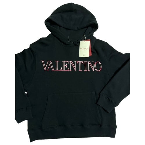 Pre-owned Valentino Vltn Pull In Black
