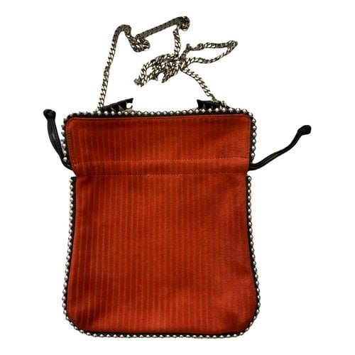 Pre-owned Les Petits Joueurs Leather Crossbody Bag In Red