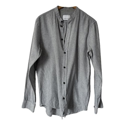 Pre-owned Samsoe & Samsoe Shirt In Grey