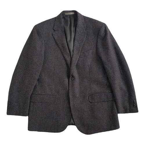Pre-owned Cc Collection Corneliani Wool Jacket In Grey