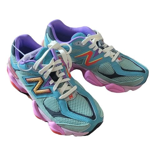 Pre-owned New Balance Cloth Trainers In Multicolour