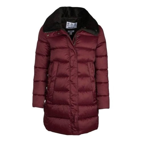 Pre-owned Barbour Puffer In Red