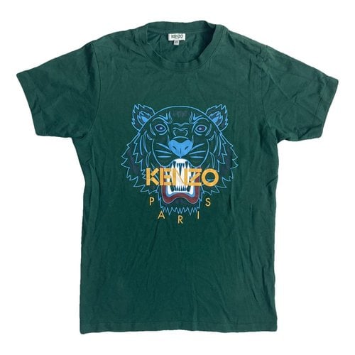 Pre-owned Kenzo Tiger T-shirt In Green