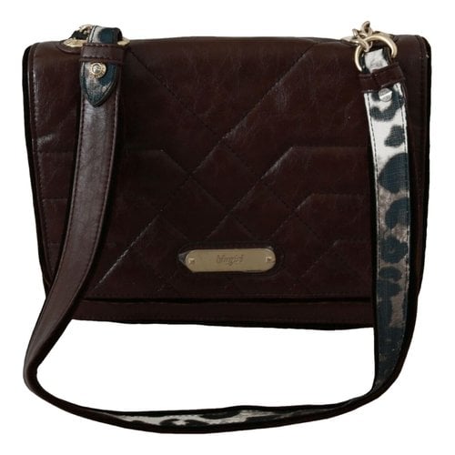 Pre-owned Blugirl Folies Leather Handbag In Brown