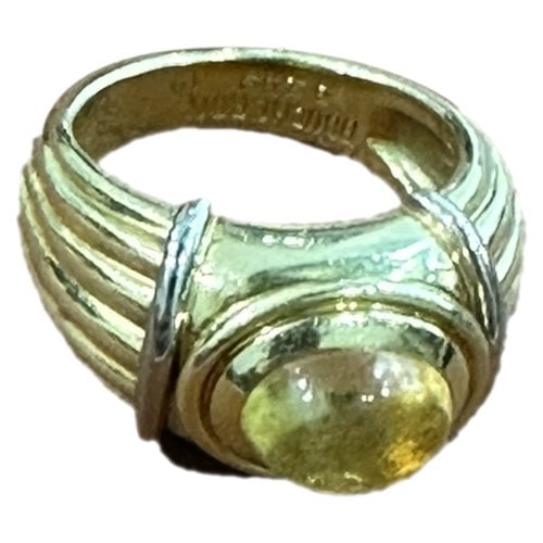 Pre-owned Boucheron Jaipur Yellow Gold Ring