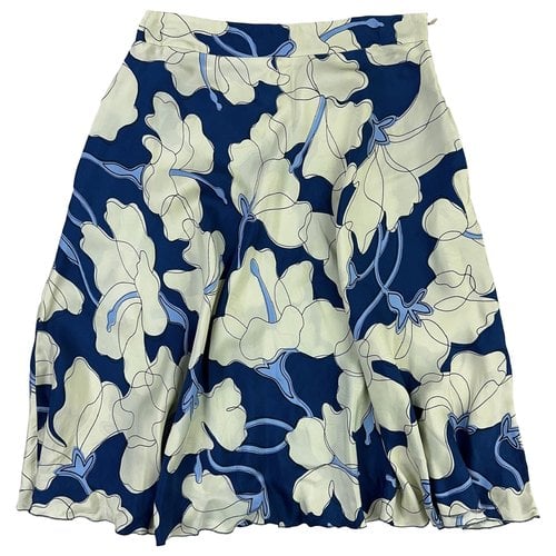 Pre-owned Moschino Cheap And Chic Mid-length Skirt In Blue