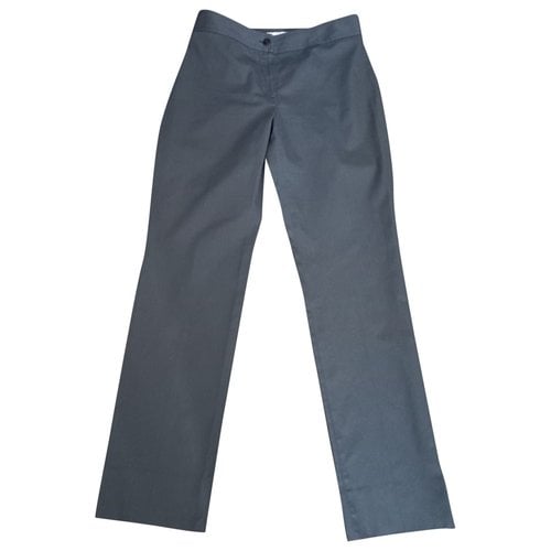 Pre-owned Valentino Straight Pants In Other