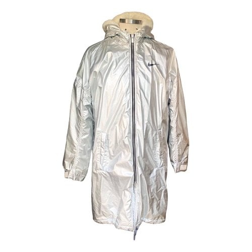 Pre-owned Nike Parka In Silver