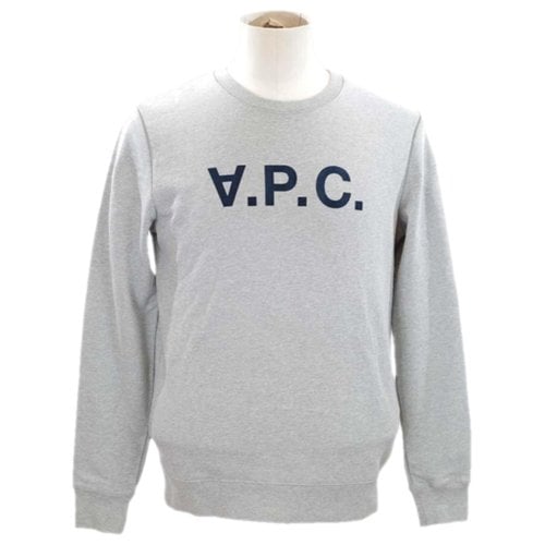 Pre-owned Apc Knitwear & Sweatshirt In Grey