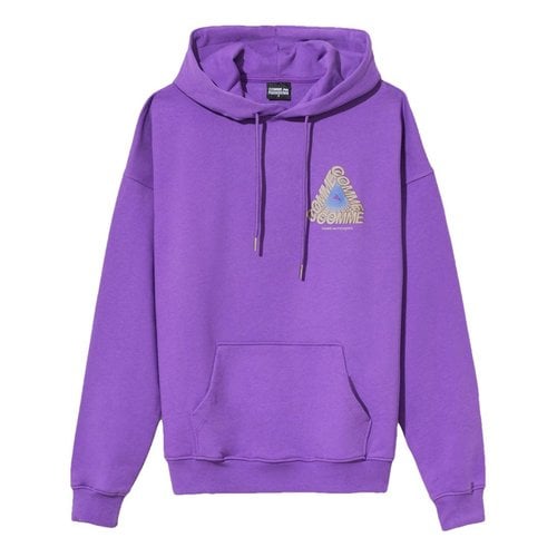 Pre-owned Comme Des Fuckdown Sweatshirt In Purple