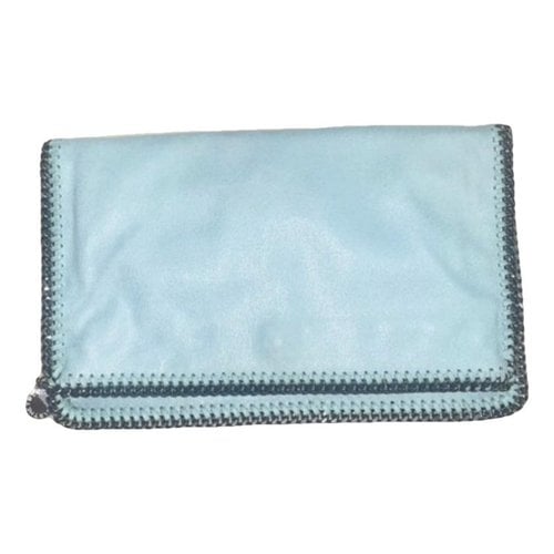 Pre-owned Stella Mccartney Falabella Clutch Bag In Blue