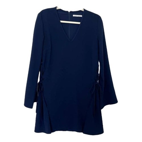 Pre-owned Finders Keepers Mini Dress In Navy