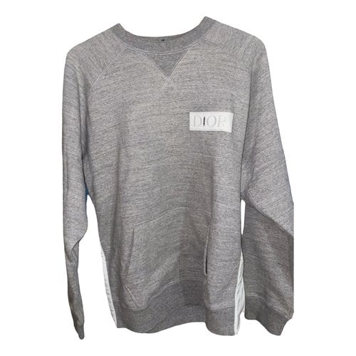 Pre-owned Dior Sweatshirt In Anthracite