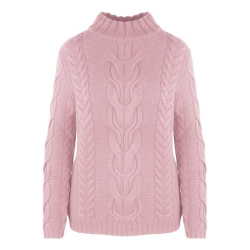 Pre-owned Malo Wool Jumper In Pink