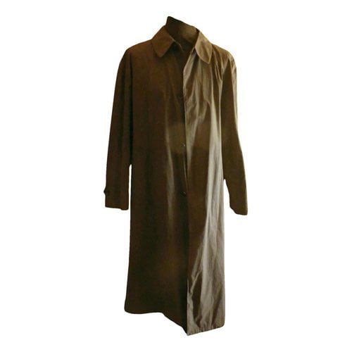 Pre-owned Hugo Boss Trenchcoat In Anthracite