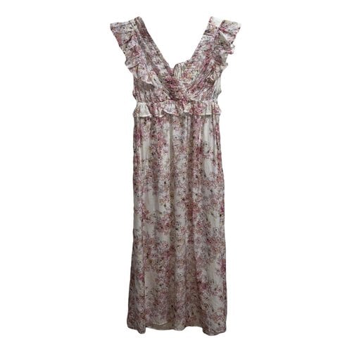 Pre-owned Munthe Maxi Dress In Pink