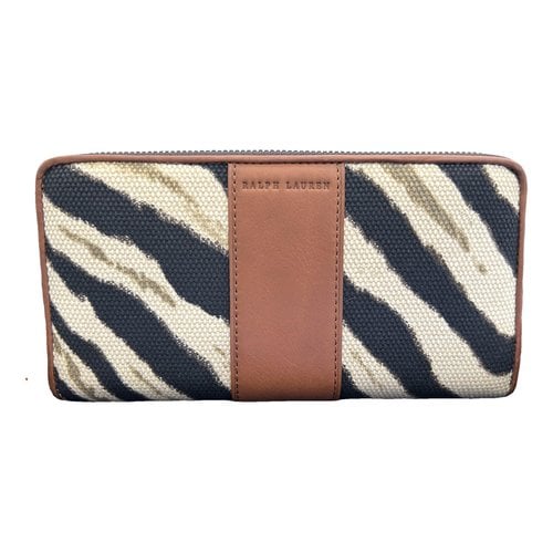 Pre-owned Ralph Lauren Leather Wallet In Multicolour