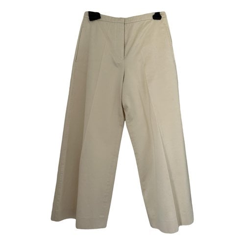Pre-owned Jil Sander Large Pants In Ecru
