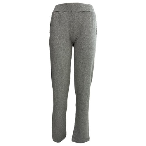Pre-owned John Galliano Trousers In Grey