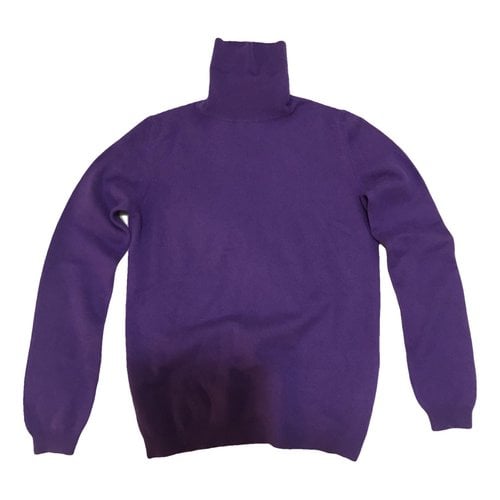 Pre-owned D&g Cashmere Jumper In Purple