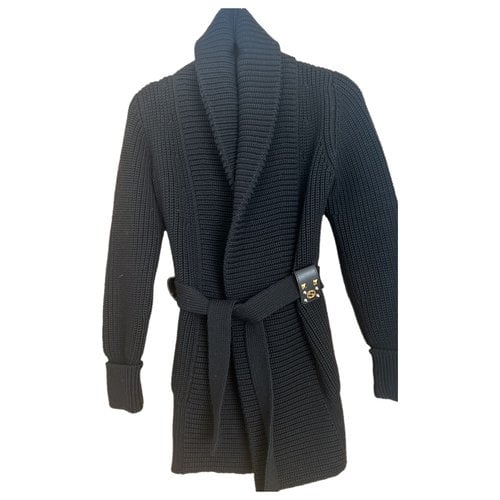 Pre-owned Gucci Cardigan In Black
