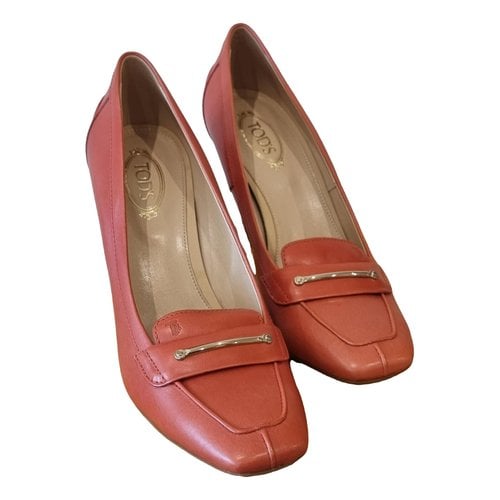 Pre-owned Tod's Leather Heels In Other
