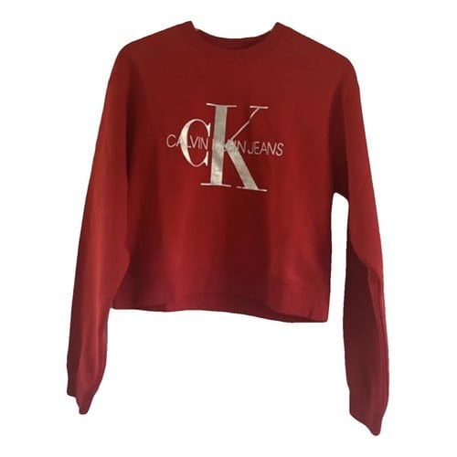 Pre-owned Calvin Klein Jeans Est.1978 Sweatshirt In Red