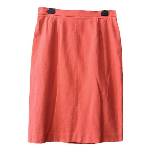 Pre-owned Les Copains Skirt In Red