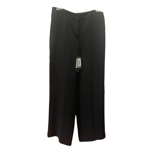 Pre-owned Giorgio Armani Large Pants In Black