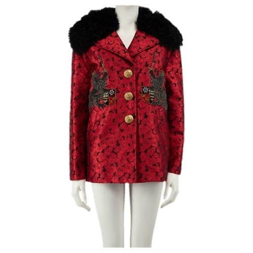 Pre-owned Dolce & Gabbana Jacket In Red