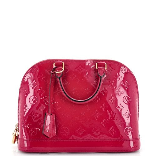 Pre-owned Louis Vuitton Leather Handbag In Red